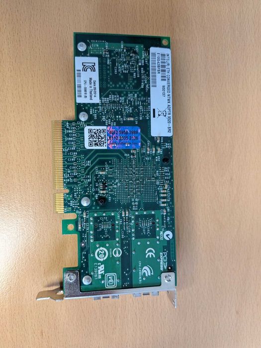 Placă rețea server 10Gb Intel X520-SR2 (Dual Port SFP+)