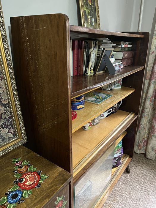 Книжный шкаф винтаж СССР