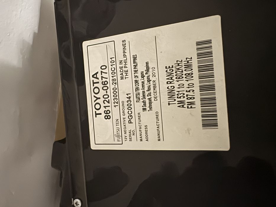 Магнитола Camry 45