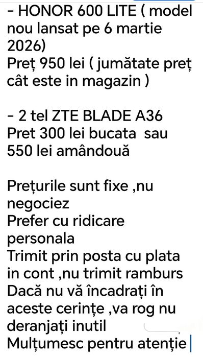 3 telefoane noi sigilate