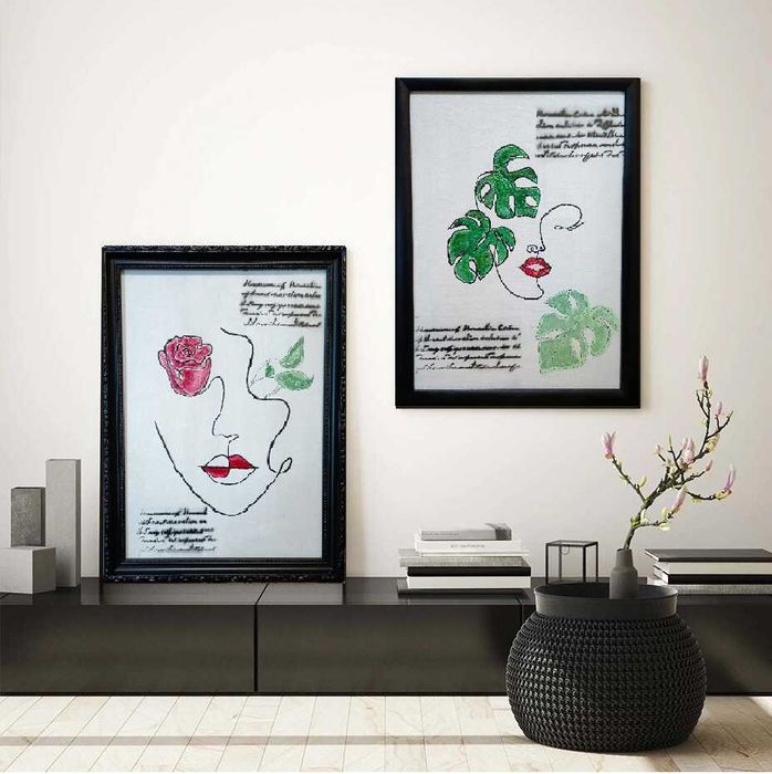 Интерьерный постер  в рамке под стеклом