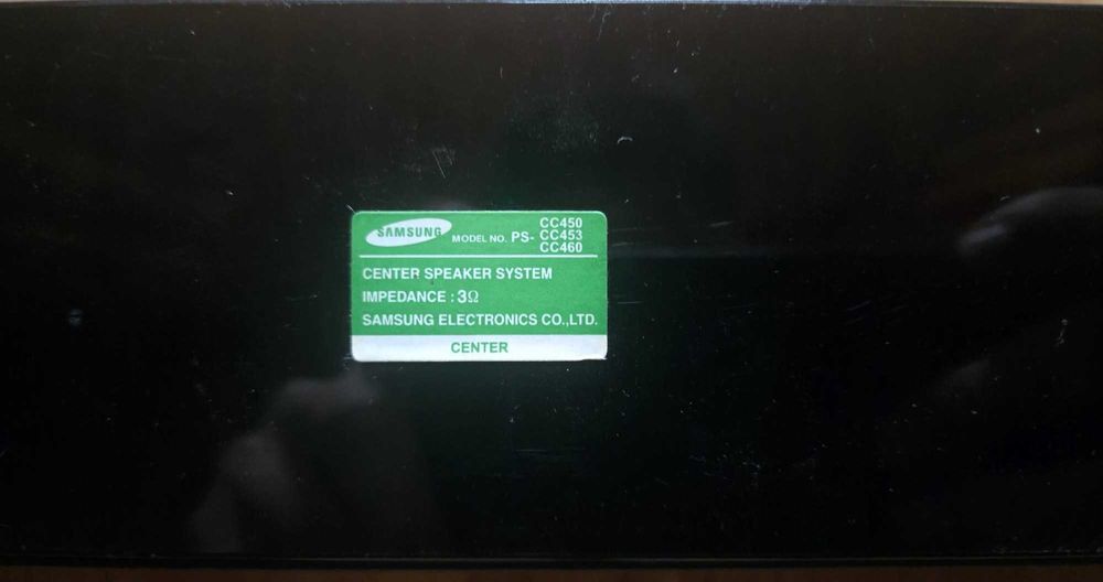 Soundbar Samsung - Central, pentru Sistem Audio