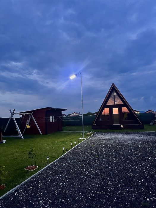 Teren cu cabana A frame