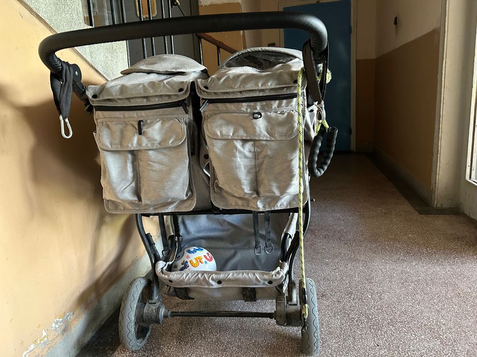 Количка за близнаци Baby Monsters Easy Twin Helsinki Special Edition