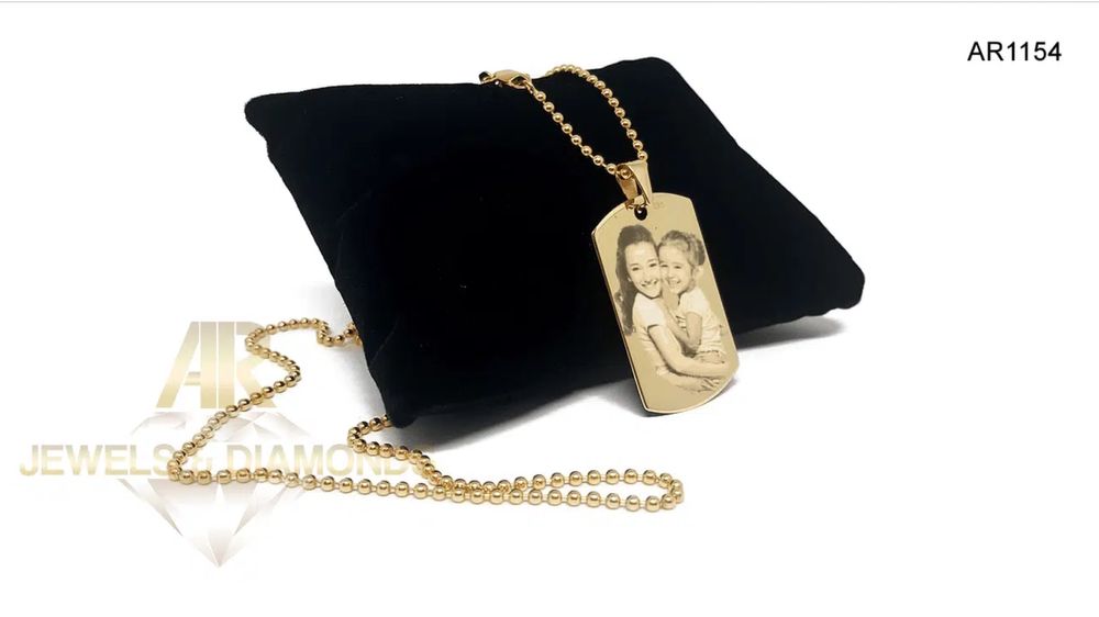 Lantisor army  60cm Aur 14K cu pandantiv Army [AR1154] model ARJEWELS