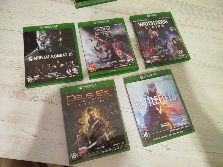 Xbox Series X игры Xbox ONE диски