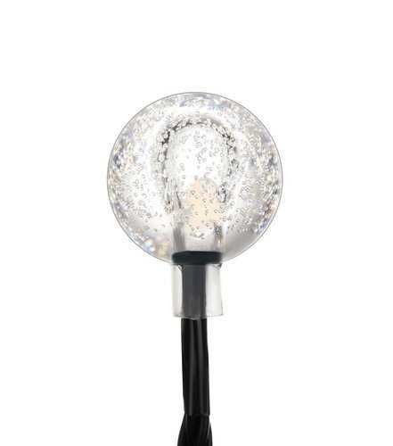 Многоцветен соларен гирлянд с 20 лампички 4,3 метра