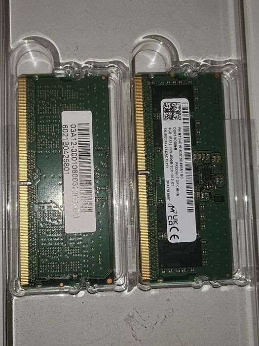 Memorie SODIMM DDR5 16GB (2x8GB) 4800 Mhz