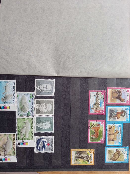 Колекция пощенски марки около 200 бр.