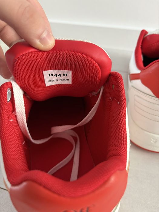 OFF WHITE, Low Top Out of Office, Red White