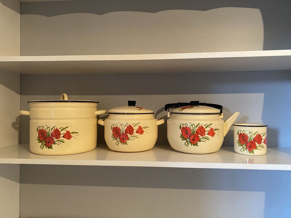 Бидон эмалированный , алюминиевый