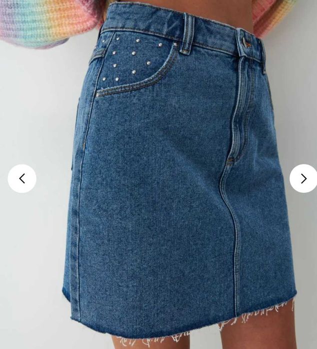 Fusta denim, NOUA cu eticheta