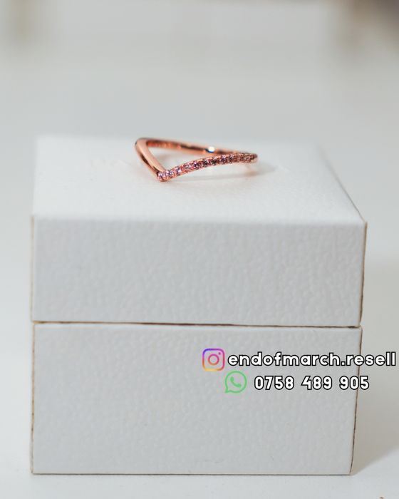 Inel Pandora Timeless Wish Sparkling Pink
