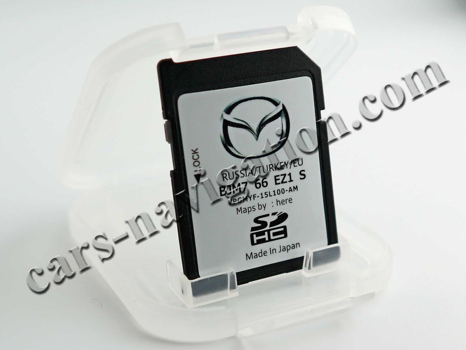 ОРИГИНАЛНА SD карта 2025 за навигация Мазда Mazda 2 3 6 CX-3 CX-5 MX-5