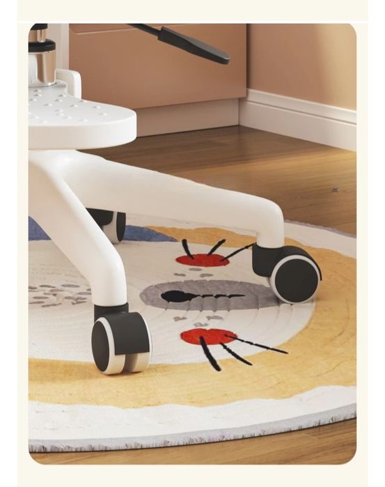 (Sf-25) Детское кресло без подставки для ног розовый и светло-серый цв