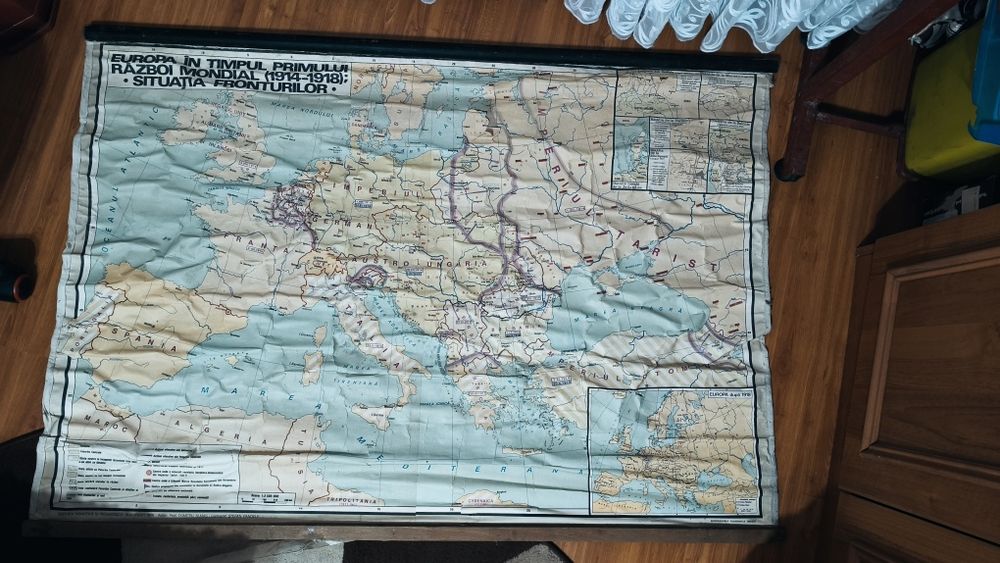 Harta veche al doilea război mondial
