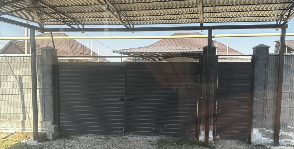 Продам ворота с калиткой  срочно