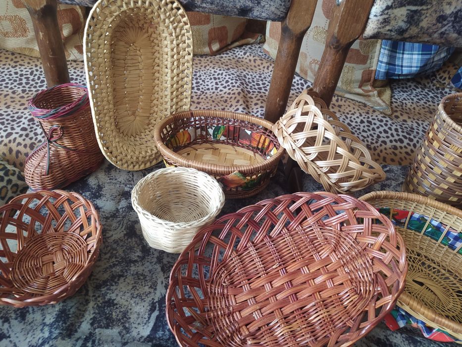 Плетеные корзины!