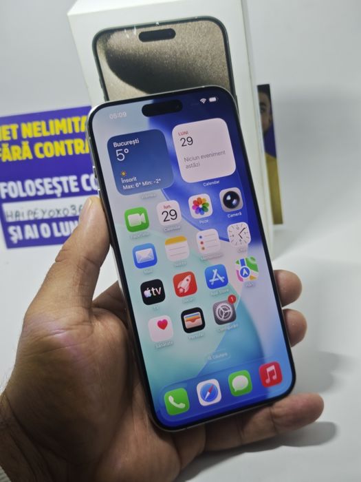 15 Pro Max 256 Gb Natural Titanium