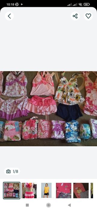 Топы подростковые , купальники