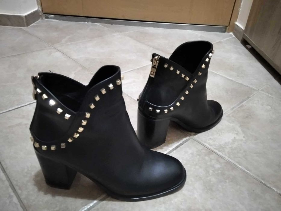 Дамски боти естествена кожа