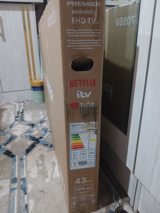 Premier 43 Android TV yangi Full HD