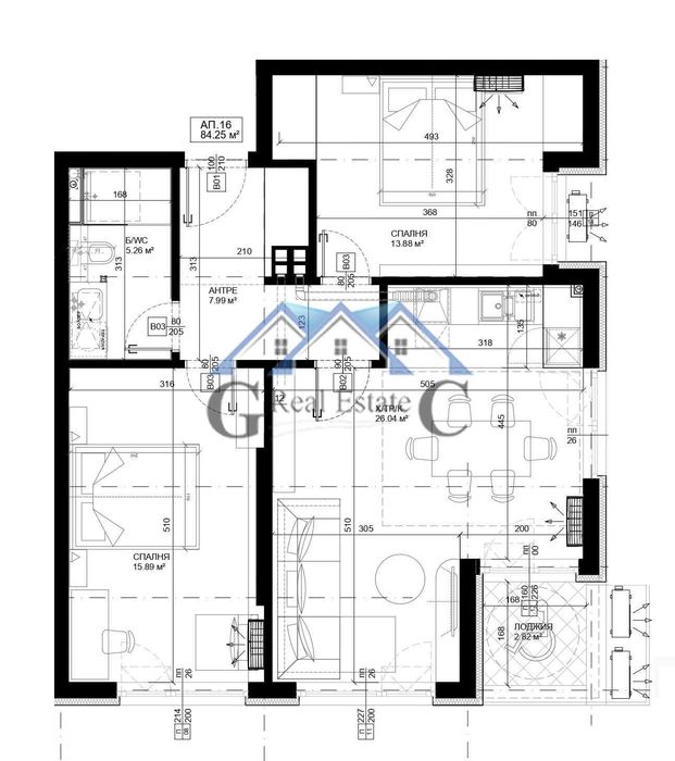 Продава се Тристаен апартамент в Варна, Владислав Варненчик - 108 кв.м за 916 €/кв.м - Снимка #1