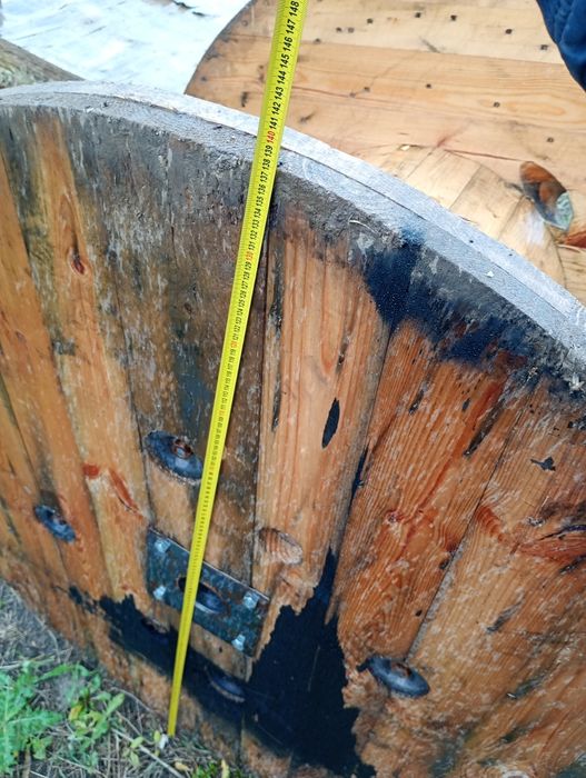 Tambur rola lemn - pentru cablu electric