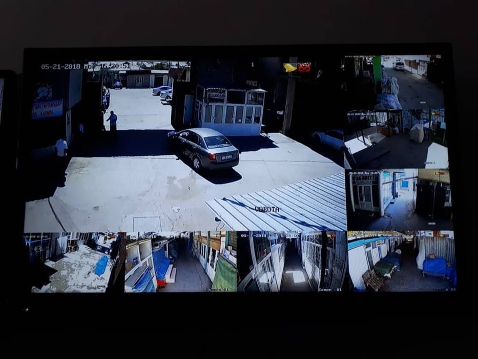 установка камер видеонаблюдения