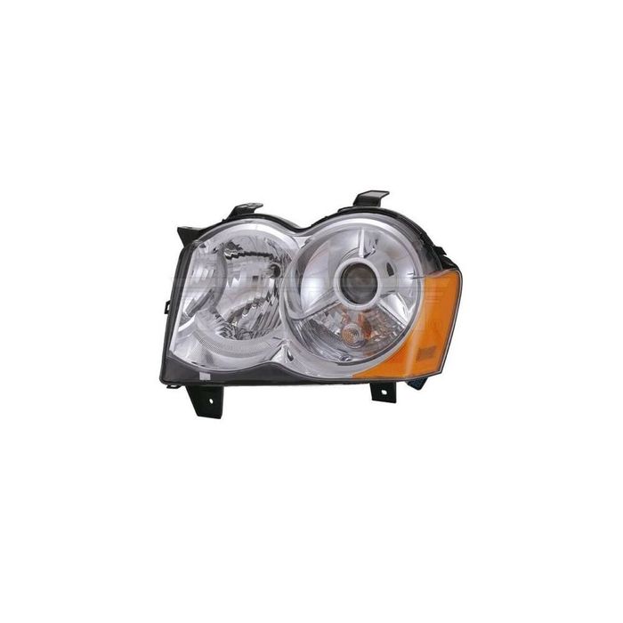 Far Jeep Grand Cherokee (Wh), 2008-07.2010, stanga/dreapta, xenon; Tip=USA; D1S+HB3+PY27/7W; manual; fara bec descarcare; fara ballast; Omologare: SAE,