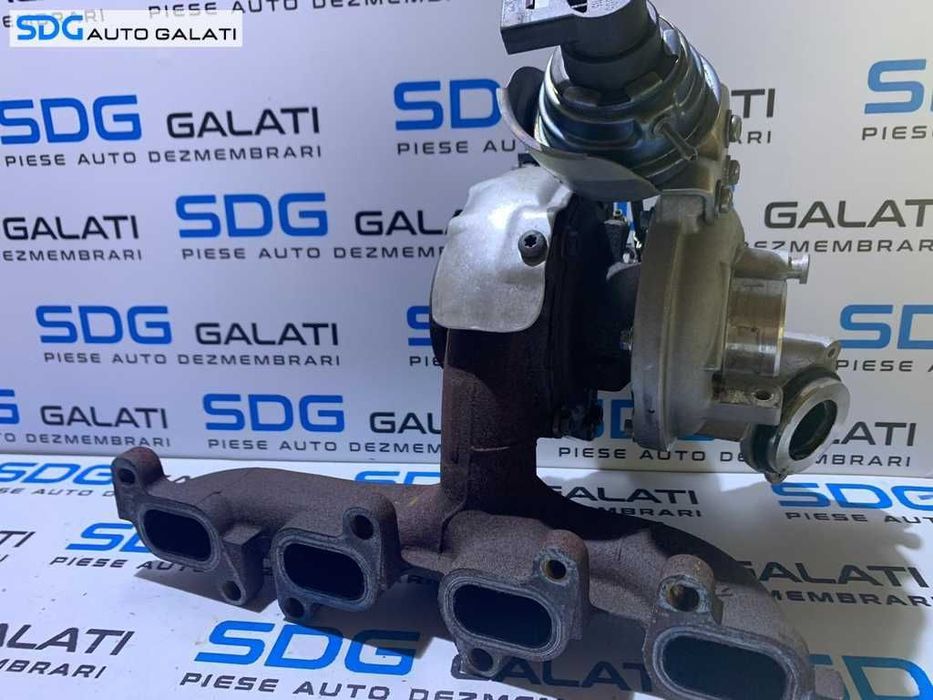 Turbo Turbina Turbosuflanta Completa Seat Leon 1P 1.6TDI CAY CAYB CAYC 2006 - 2013 Cod 03L253016T / 775517-1 / GTC1244VZ [M4199]