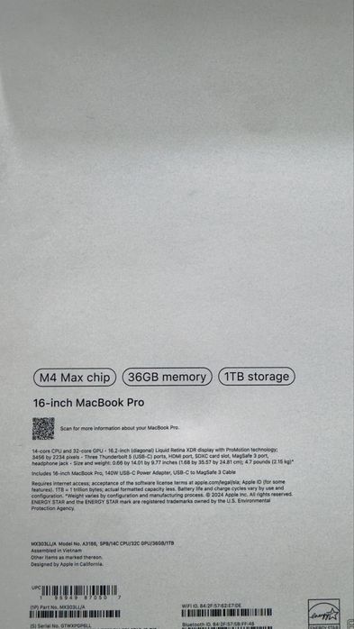MacBook Air 13’3 Ritina/M1/8GB/256GB NEW