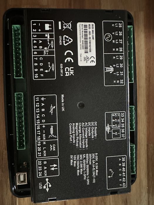 DSE 6020  mk2 control module