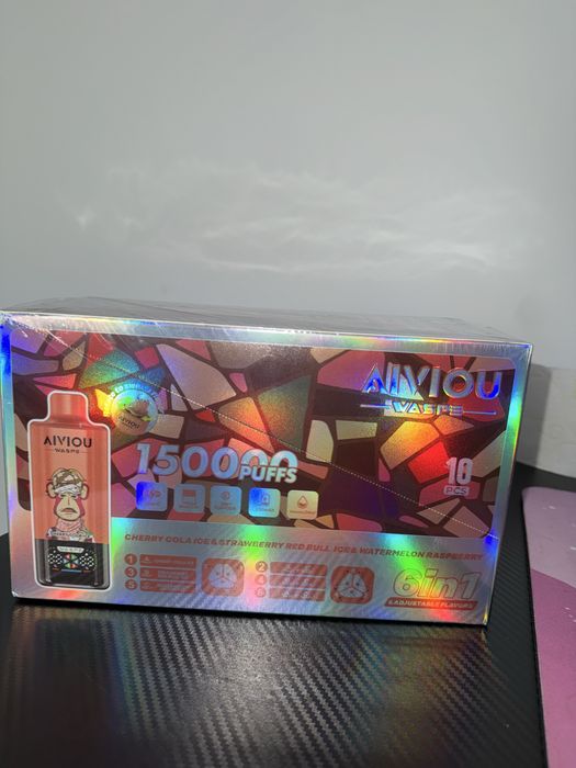 Vape 150,000/150k 6 in 1 reincarcabil(livrare 2 zile+verificare colet)