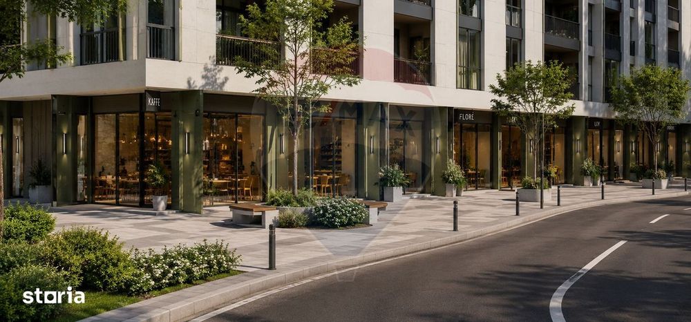 Spațiu comercial / birouri de vânzare (100.4 mp)– zona centrală