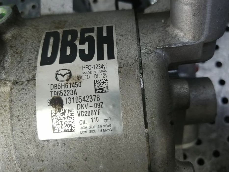 Compresor clima ac 2.0b pe skyactiv mazda cx-3 2021 t965223a db5h61450