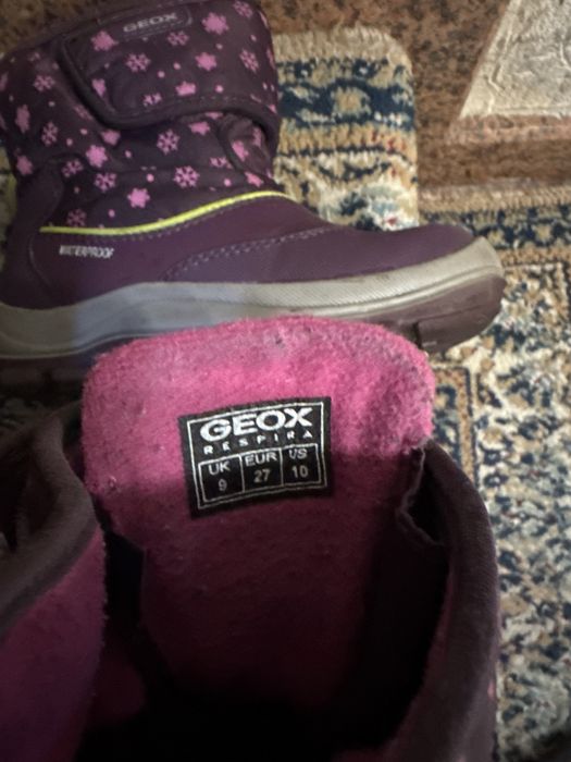 Сапоги для девочки Geox