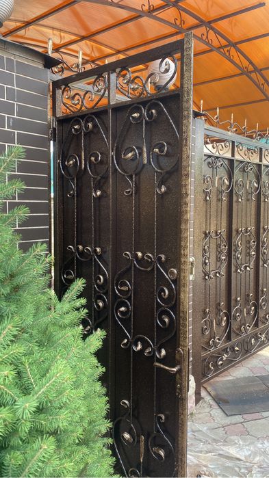 Покраска ворот профессионально