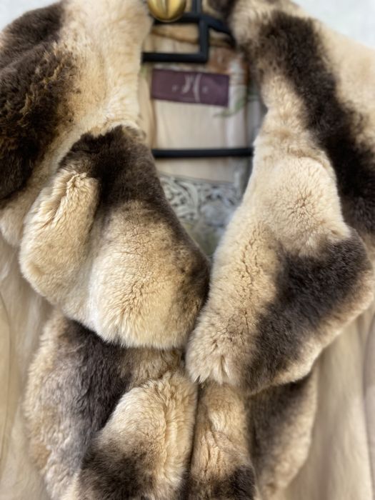 Пальто Италия тренч шиншилла