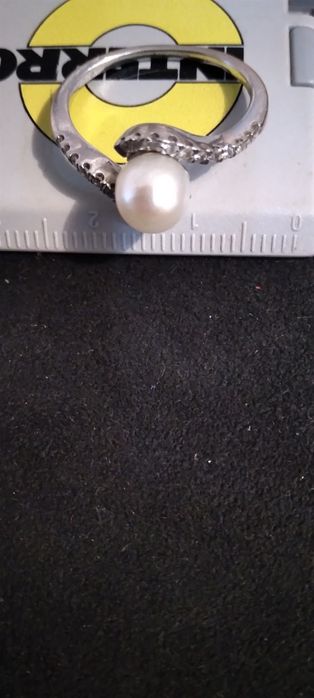 Inel dama cu perla 18k