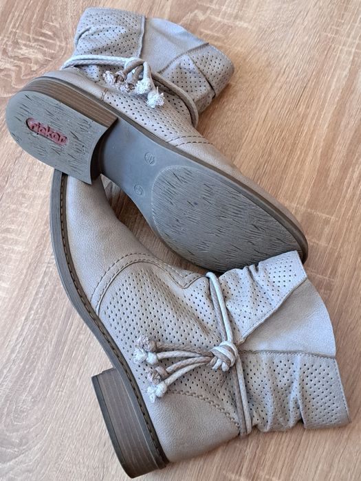 Ботуши Tamaris и Rieker 40 номер