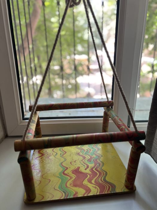 Детские качели новые