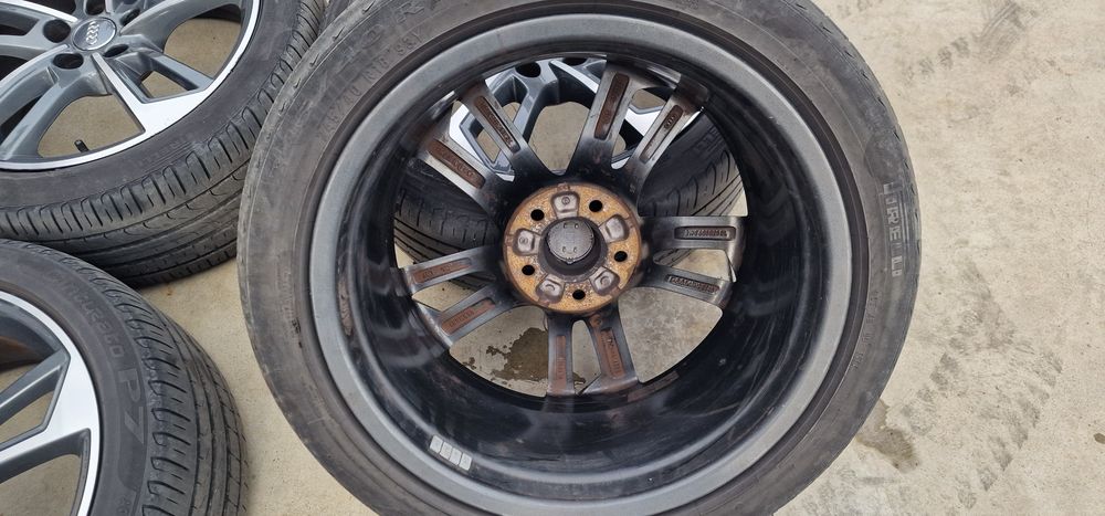 Jante Audi B9  R18 S-LINE + Pirelli P7 245/40 R18 – IMPECABILE