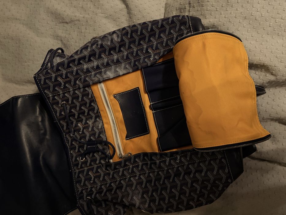 Ghiozdan de piele Goyard