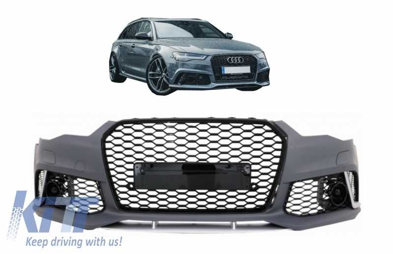 Bara Fata comp cu AUDI A6 4G RS6 Design Facelift (2015-2018) Cu Grile