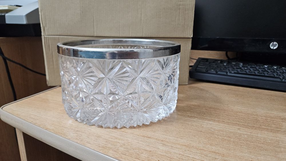 Фруктовница мельхиоровая