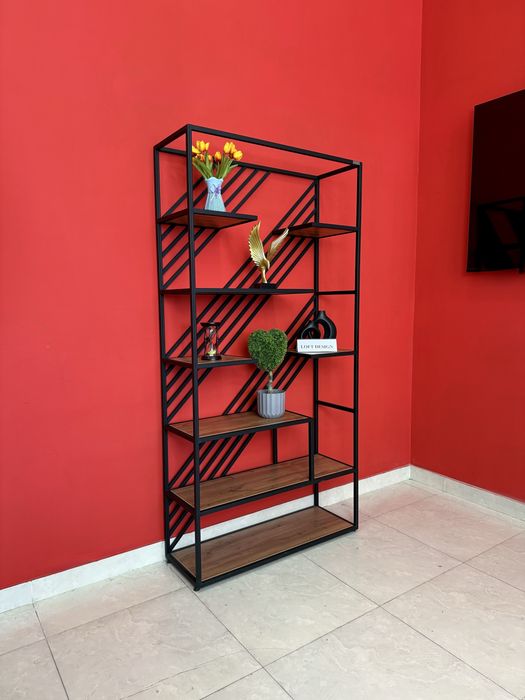 Стеллаж Zavoddan brinchi qo’ldan Loft shkaf va stellajlar ofis Офисный