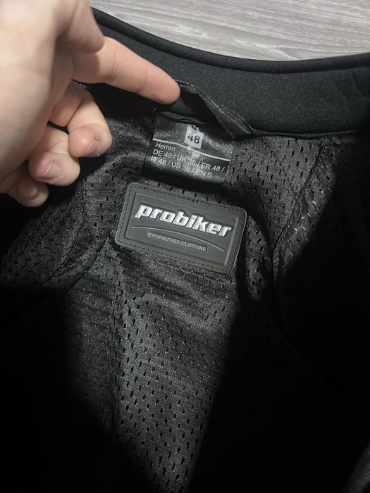 Combinezon moto piele Probiker 1 piesă | Mărimea 48 | Protecții | Stare excelentă