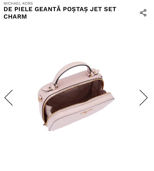 Geanta Michael Kors roz pudra