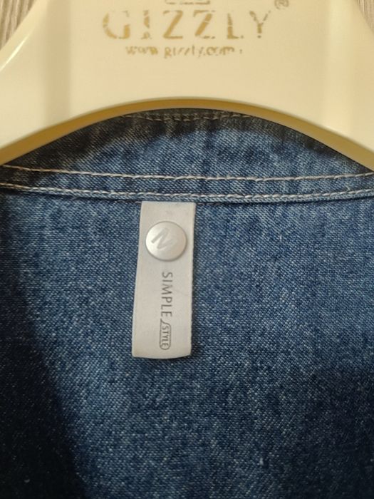 Джинсовая рубашка на мальчика